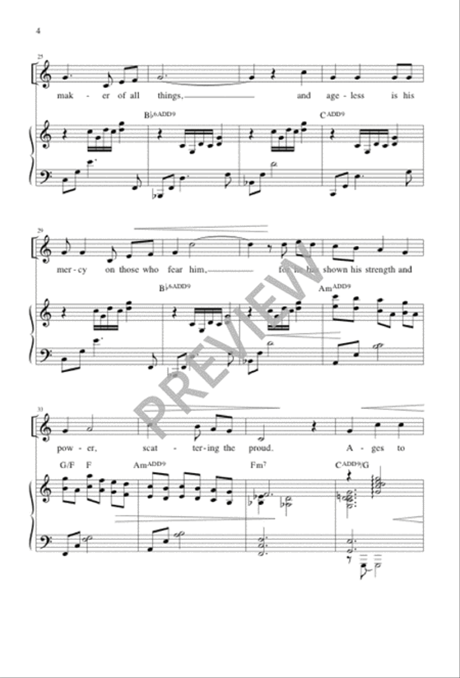 Magnificat 2-Part scores gallery preview page 4