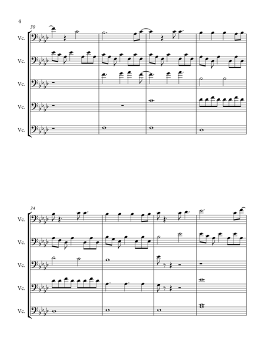 All Of Me All Of Me String Trio scores gallery preview page 4