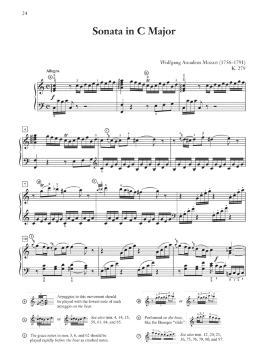 Mozart -- Piano Sonatas Piano Solo scores gallery preview page 4