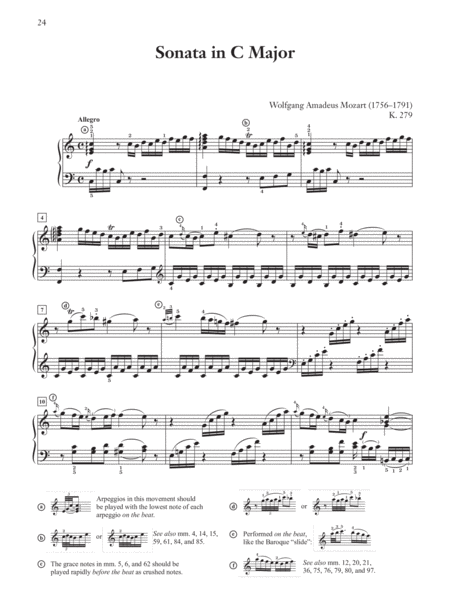 Mozart -- Piano Sonatas