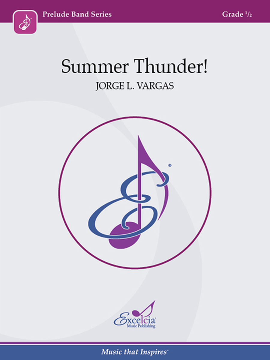 Summer Thunder! (Score) Concert Band scores gallery preview page 1