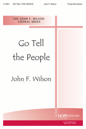 Book cover for Go Tell the People