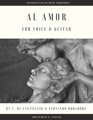 Book cover for Al Amor (for Voice and Guitar)