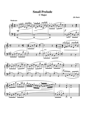 Bach Small Prelude in C Major BWV 939