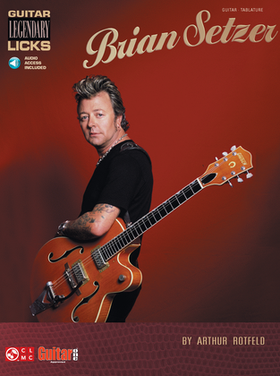 Book cover for Brian Setzer – Guitar Legendary Licks
