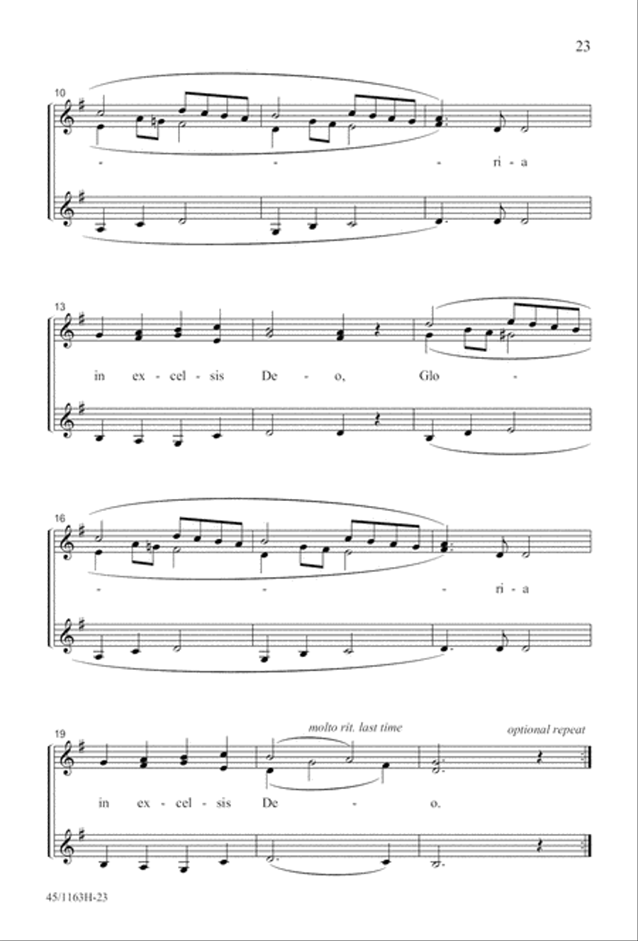A-Caroling We Go! A-Caroling We Go! SSA scores gallery preview page 23