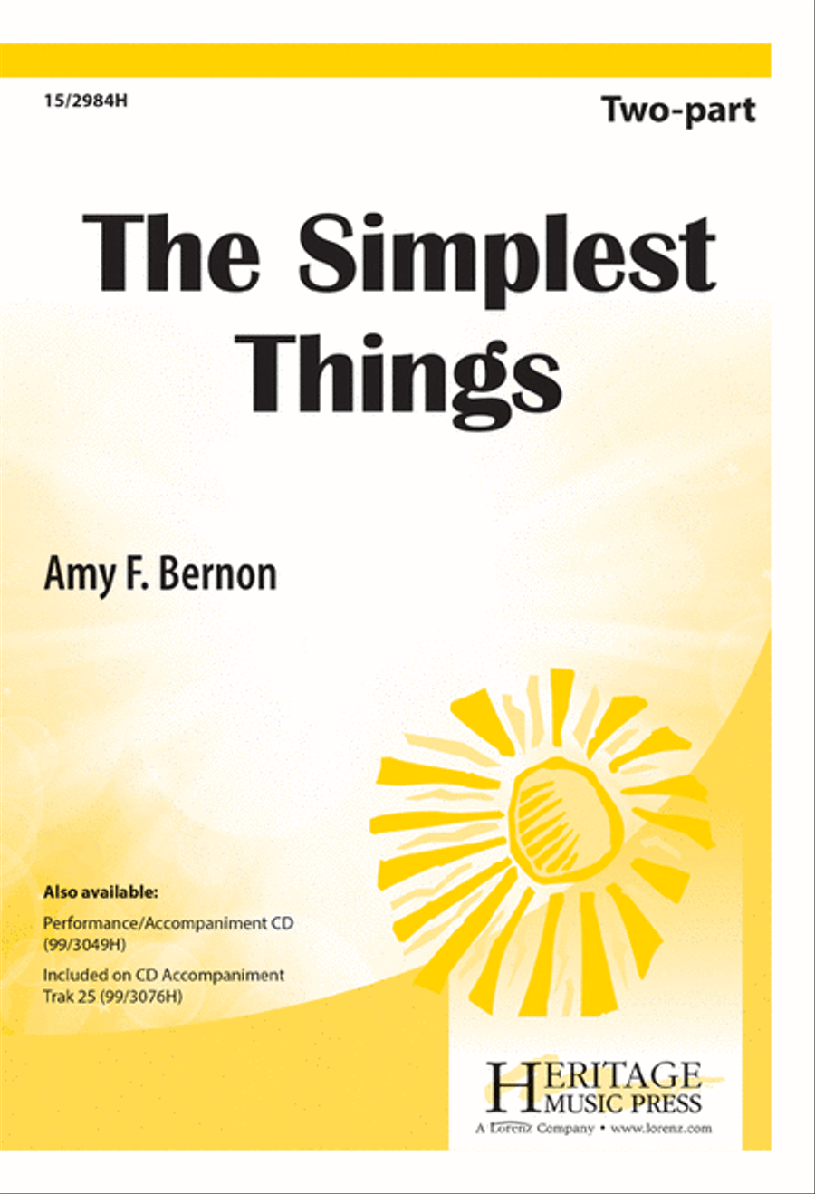 The Simplest Things 2-Part scores gallery preview page 1