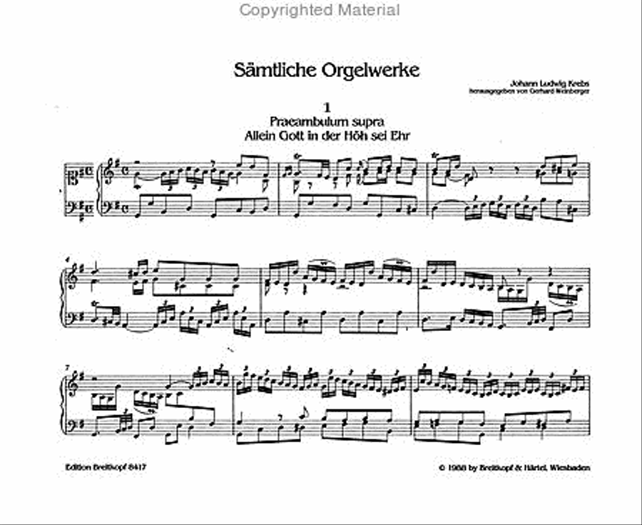 Complete Organ Works Complete Organ Works Organ scores gallery preview page 2