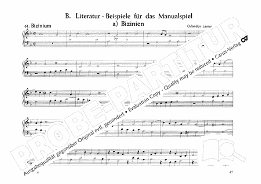 Orgelschule Orgelschule Organ scores gallery preview page 49
