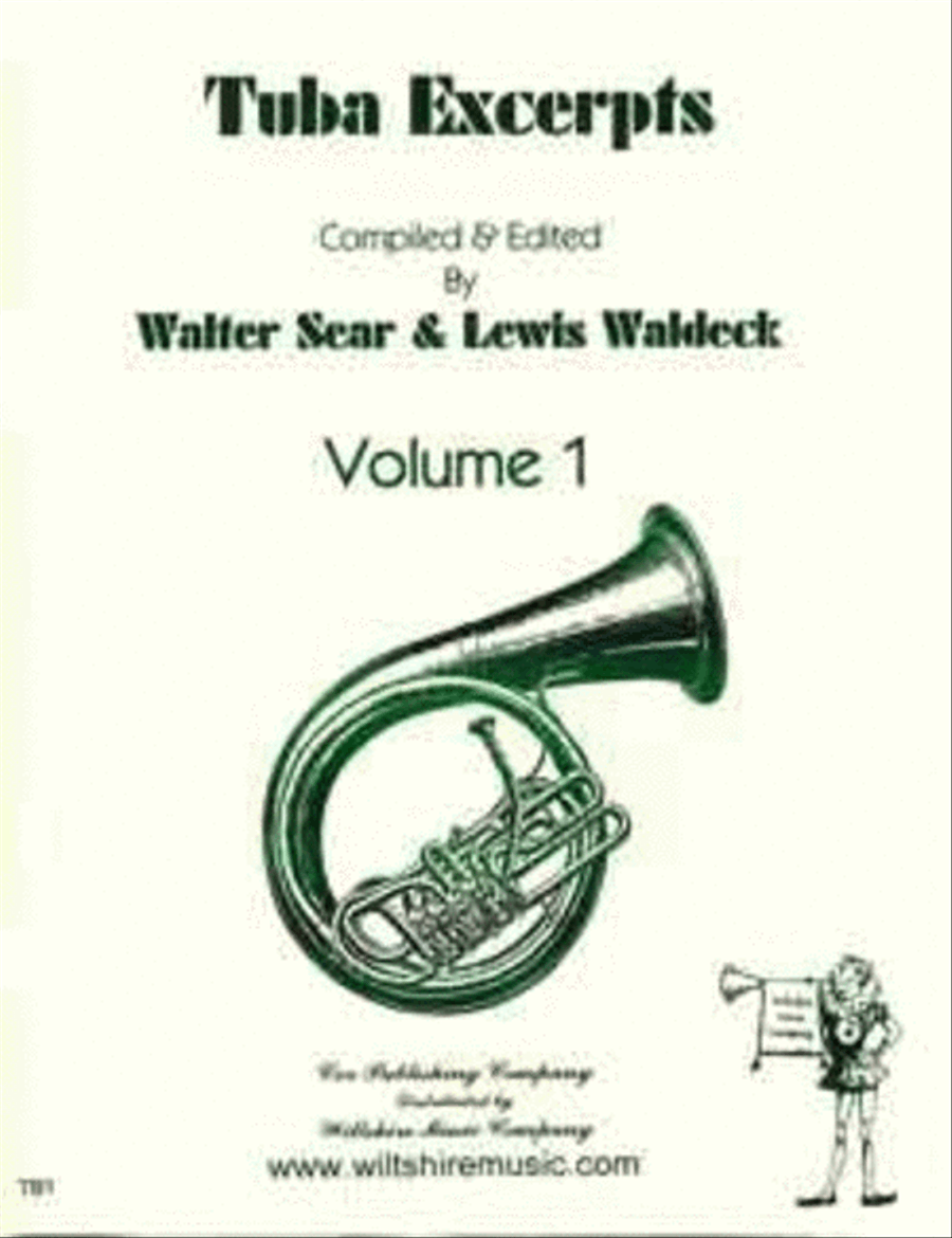 Tuba Excerpts, Volume 1 ( Sear & Waldeck) Tuba scores gallery preview page 1