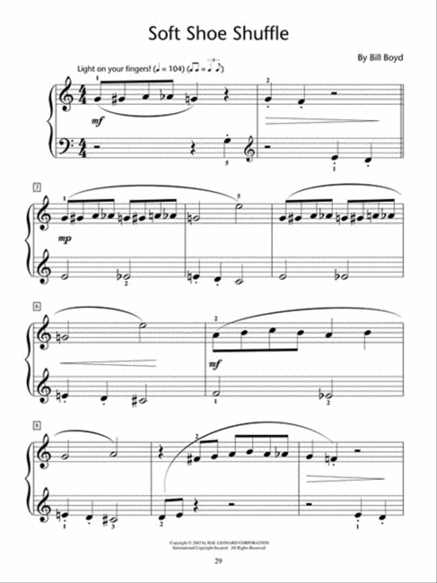 Piano Recital Showcase – Book 2 Piano Method scores gallery preview page 6