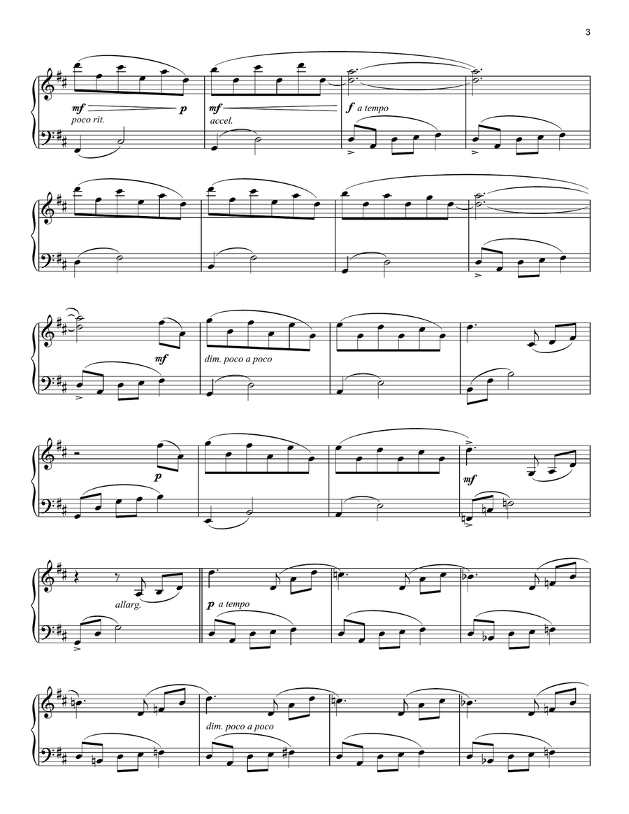Le Onde Piano Solo scores gallery preview page 3