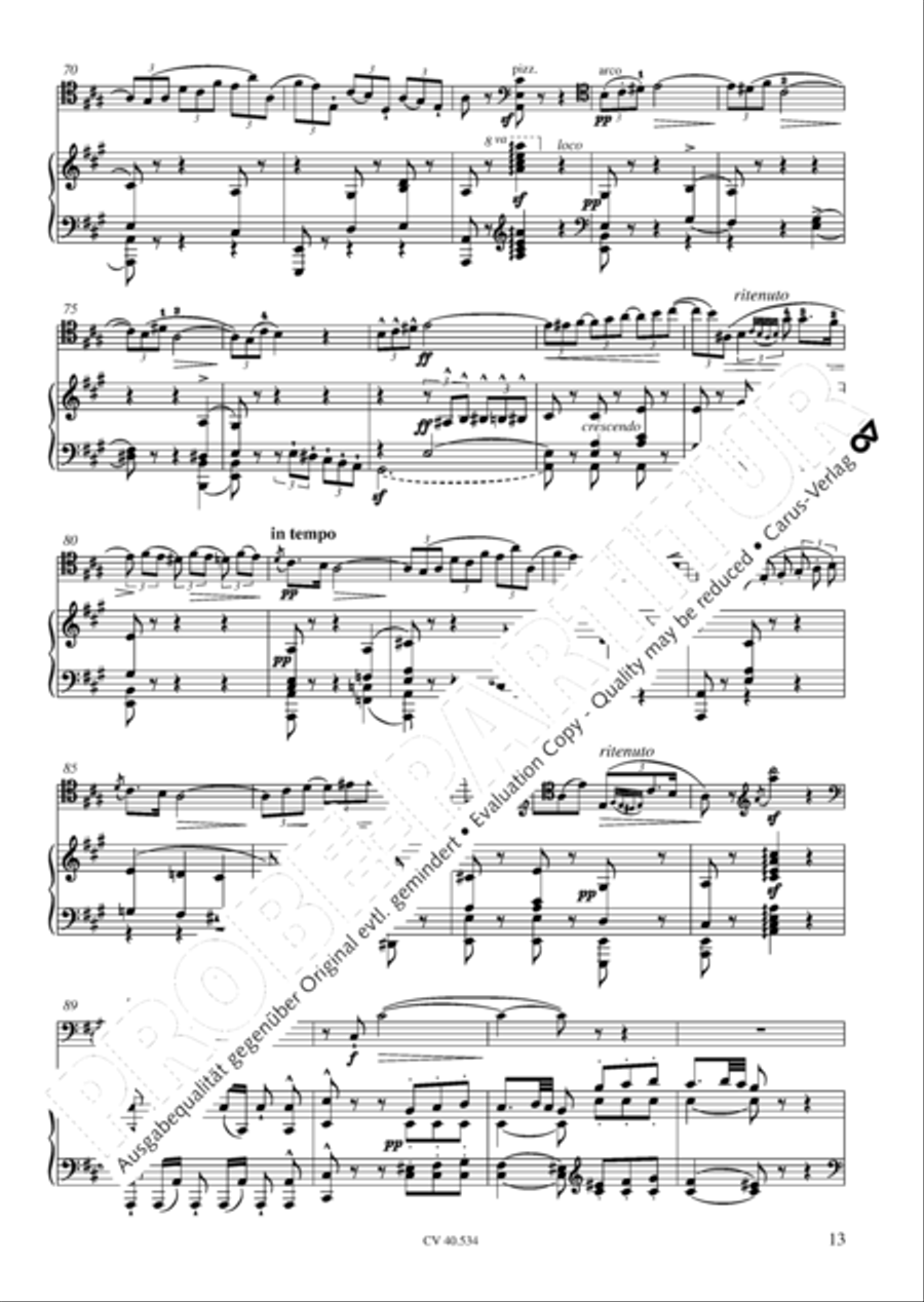 Rossini: Un larme; Allegro agitato Score scores gallery preview page 14