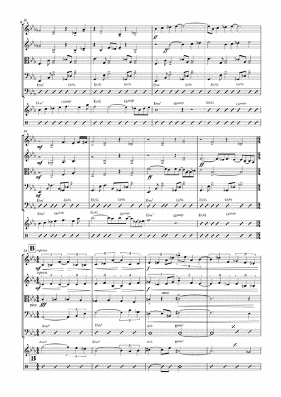 A Strings Affair Concert Band scores gallery preview page 4