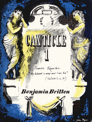Book cover for Canticle I, Op. 40