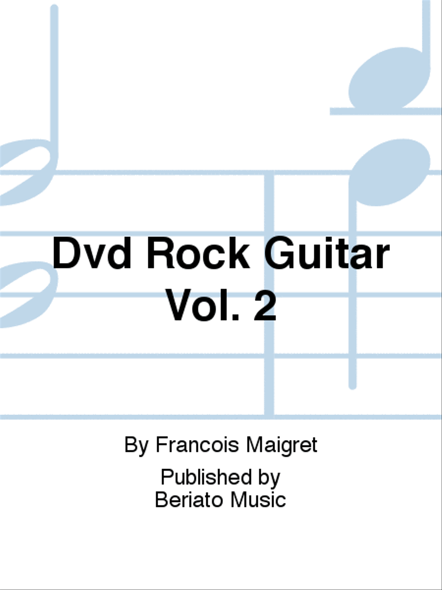 Dvd Rock Guitar Vol. 2 Dvd Rock Guitar Vol. 2 CD scores gallery preview page 1