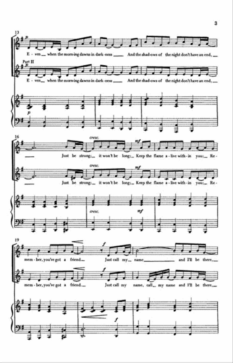 Just Call My Name 2-Part scores gallery preview page 3