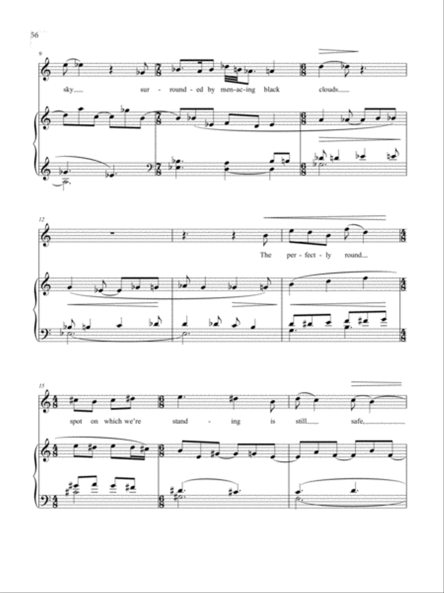 Patch of Blue Sky Soprano Voice scores gallery preview page 3