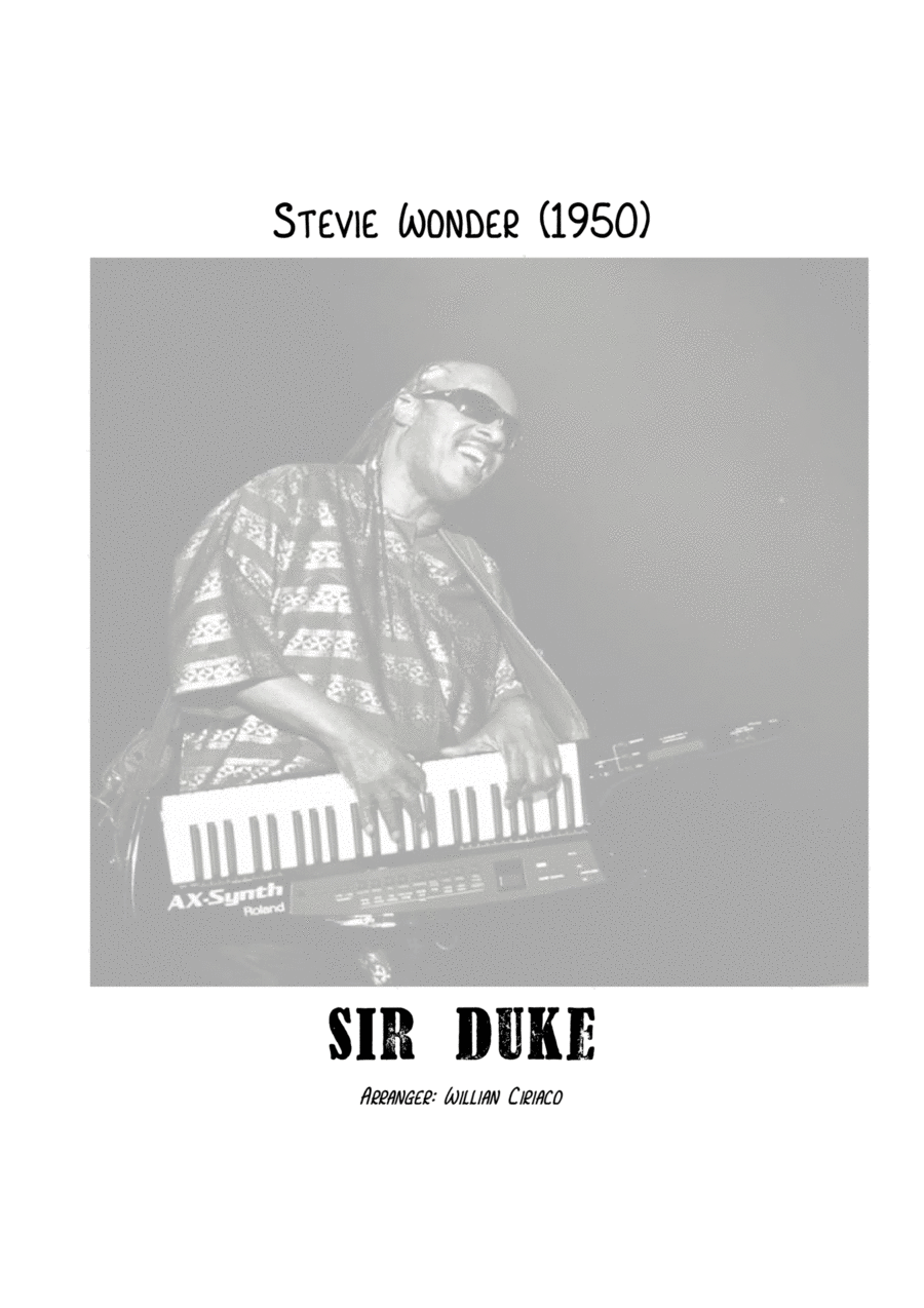 Sir Duke Sir Duke Violin Solo scores gallery preview page 1