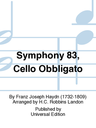 Symphony 83, Vc Obbligato