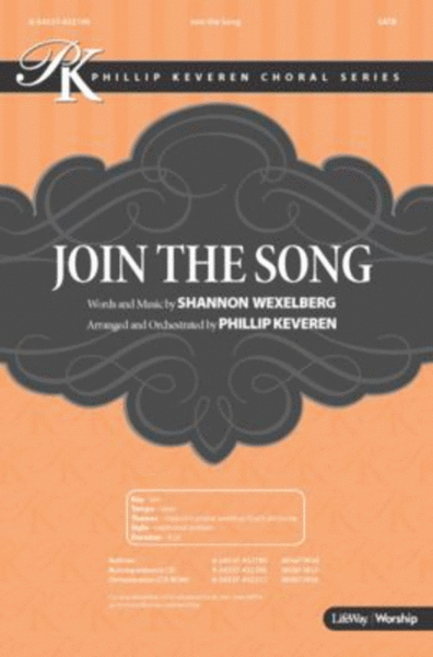 Join the Song - Anthem Accompaniment CD