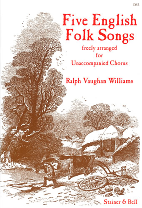 Book cover for Five English Folksongs