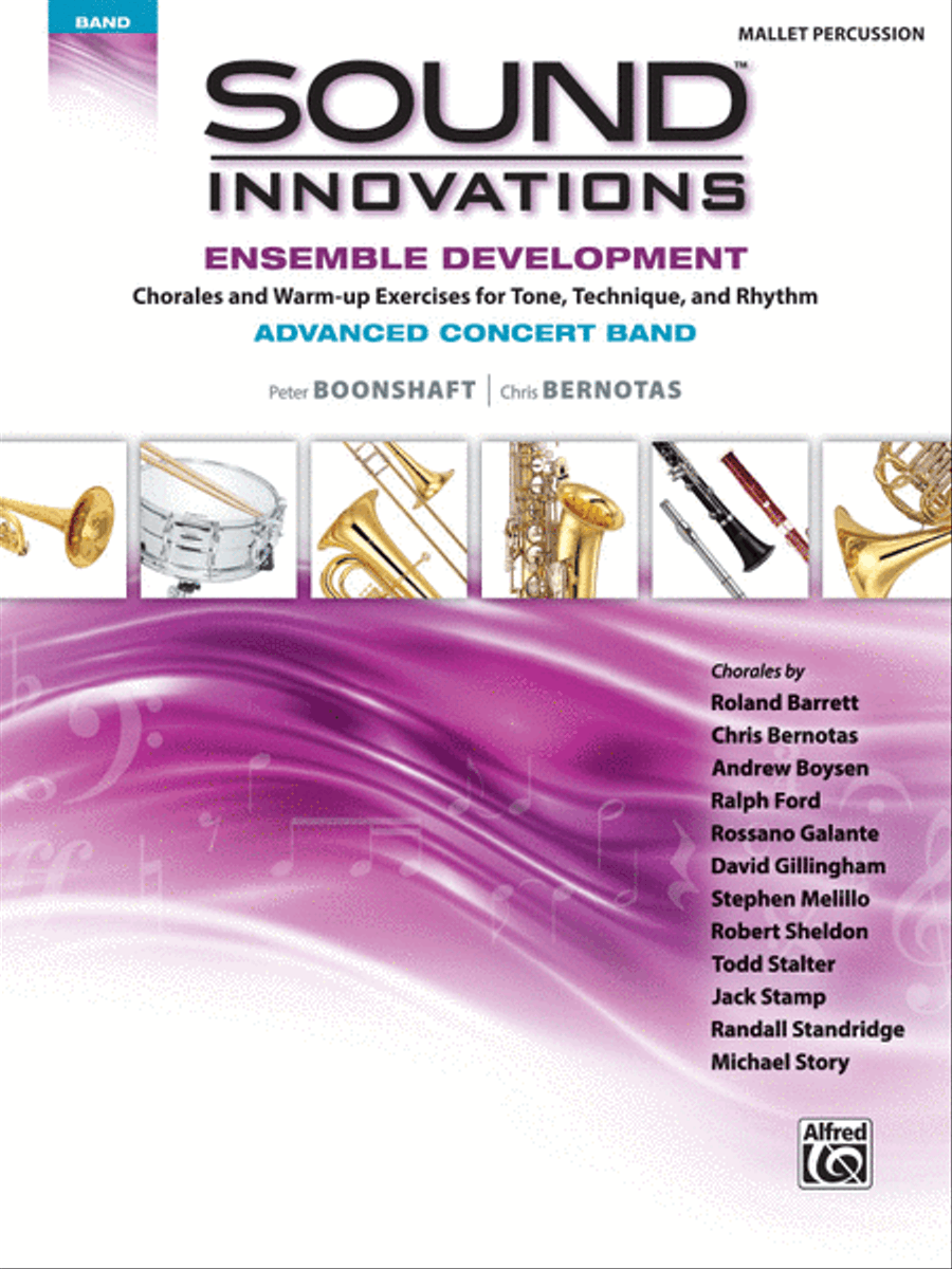 Sound Innovations for Concert Band -- Ensemble Development for Advanced Concert Band Concert Band Methods scores gallery preview page 1