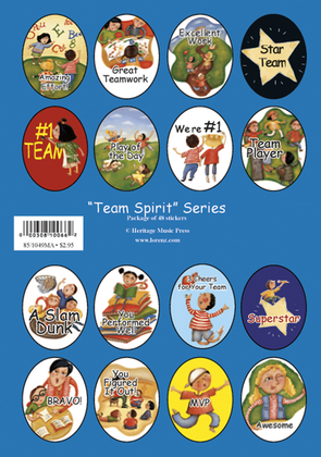 Stickers - Team Spirit Series