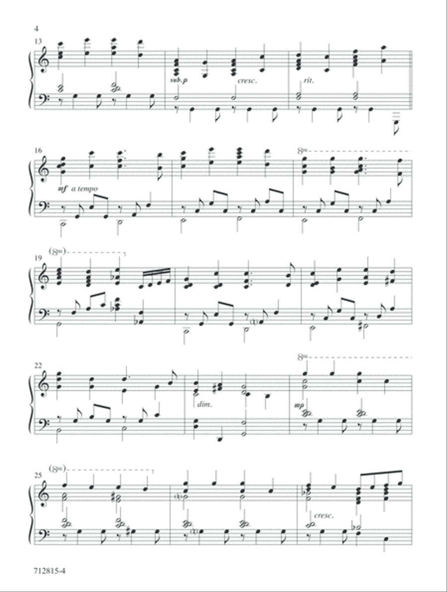 Go and Tell It! Go and Tell It! Piano Solo scores gallery preview page 4
