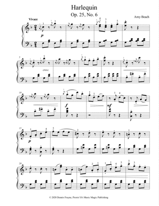 Harlequin (Op. 25, No. 6)