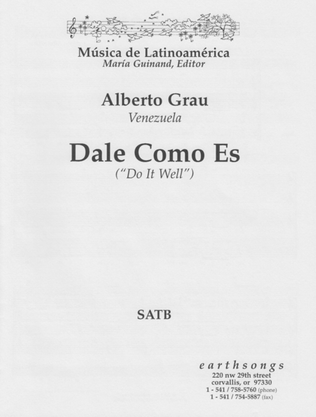 Book cover for dale como es