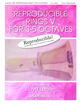 Book cover for Reproducible Rings for 3-5 Octaves, Vol. 5-Digital Download