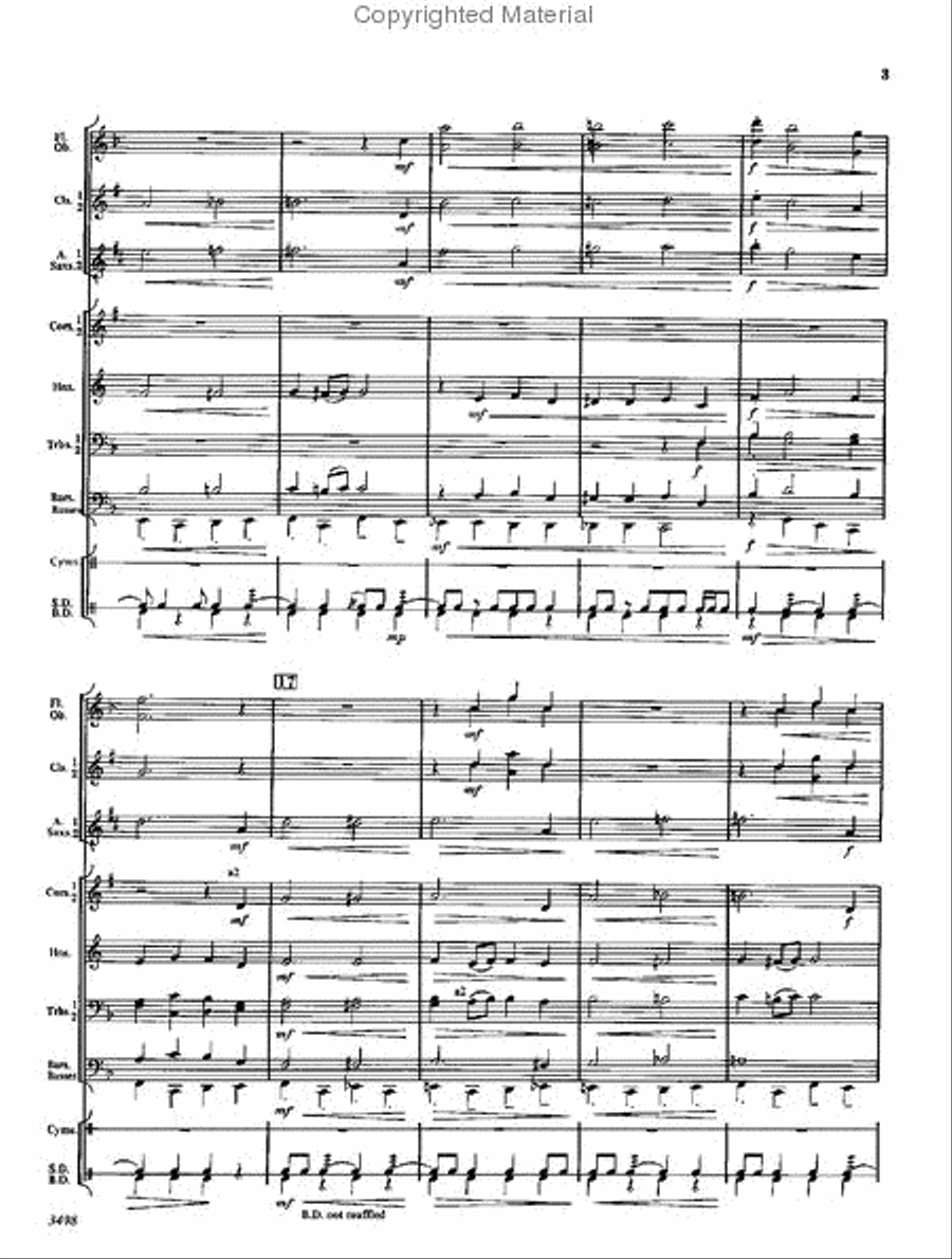 Eastern Seaboard Concert Band scores gallery preview page 3
