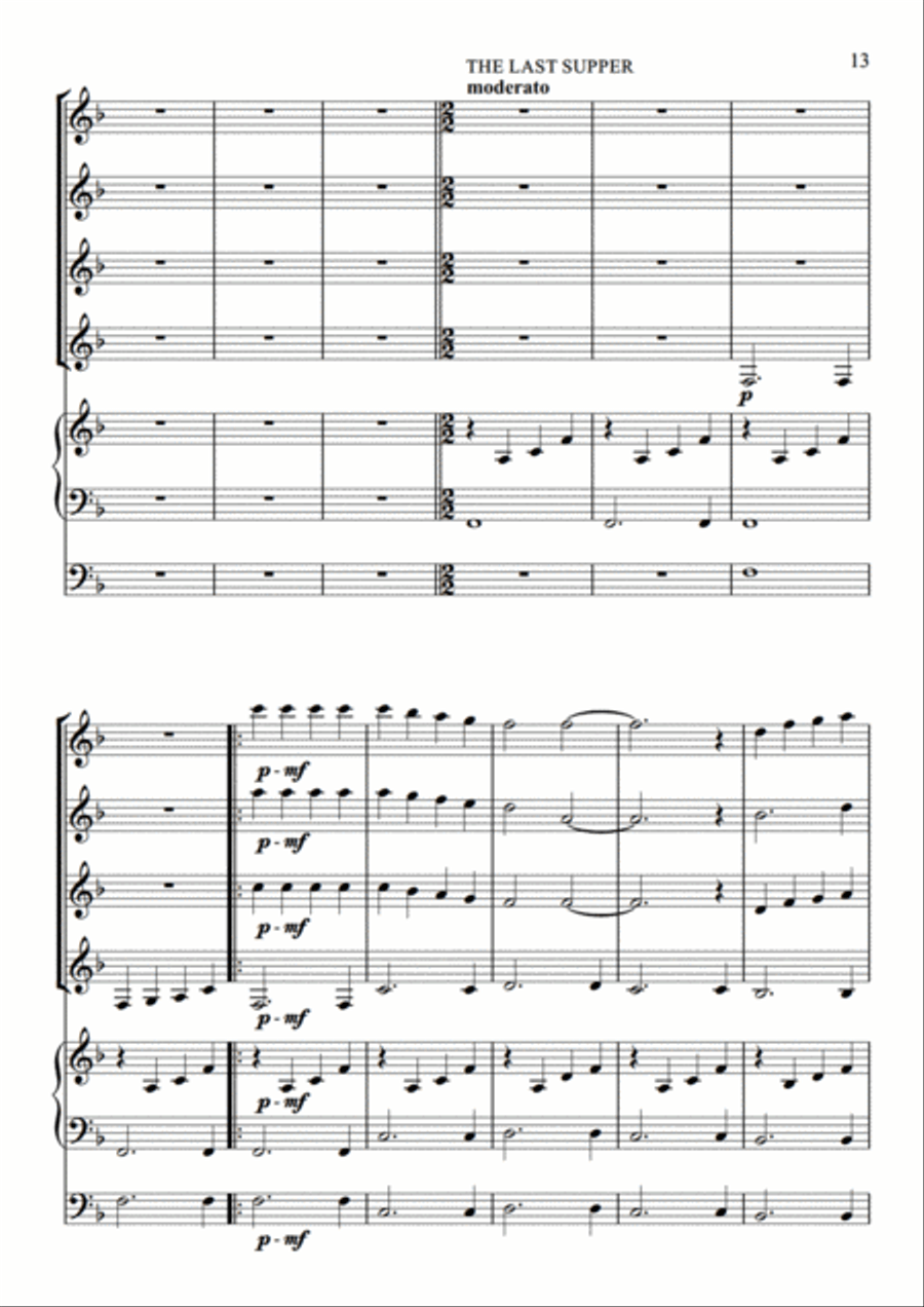 Jesus Christ Superstar Set of Parts scores gallery preview page 10