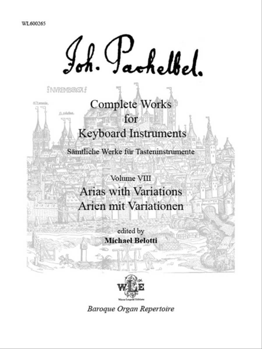 Complete Works for Keyboard Instruments, Volume VIII