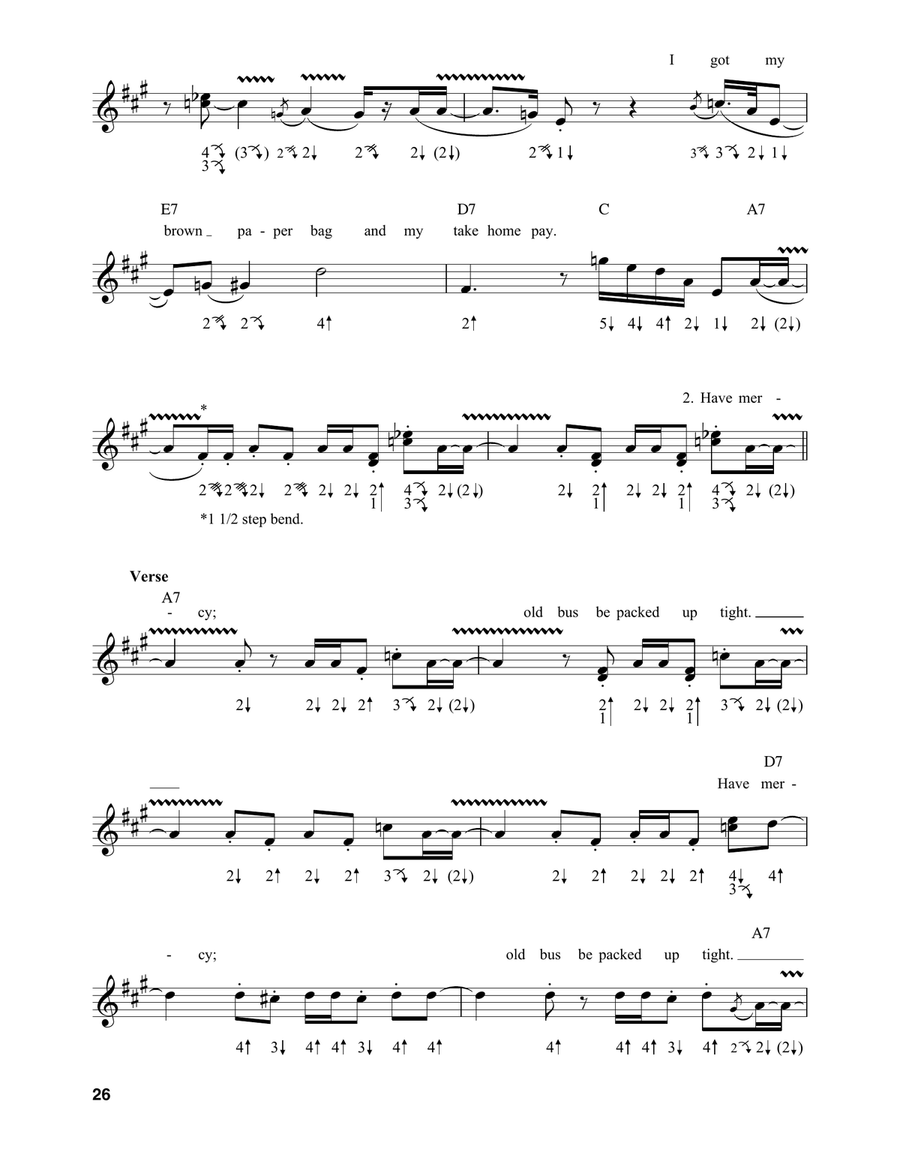Waitin' For The Bus Harmonica scores gallery preview page 2