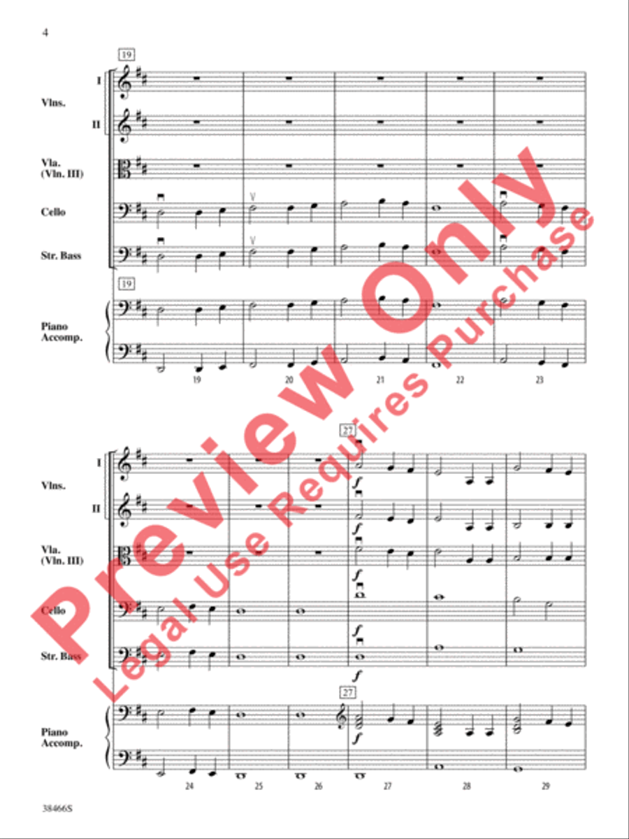 The Bows on the Bus The Bows on the Bus String Orchestra scores gallery preview page 5