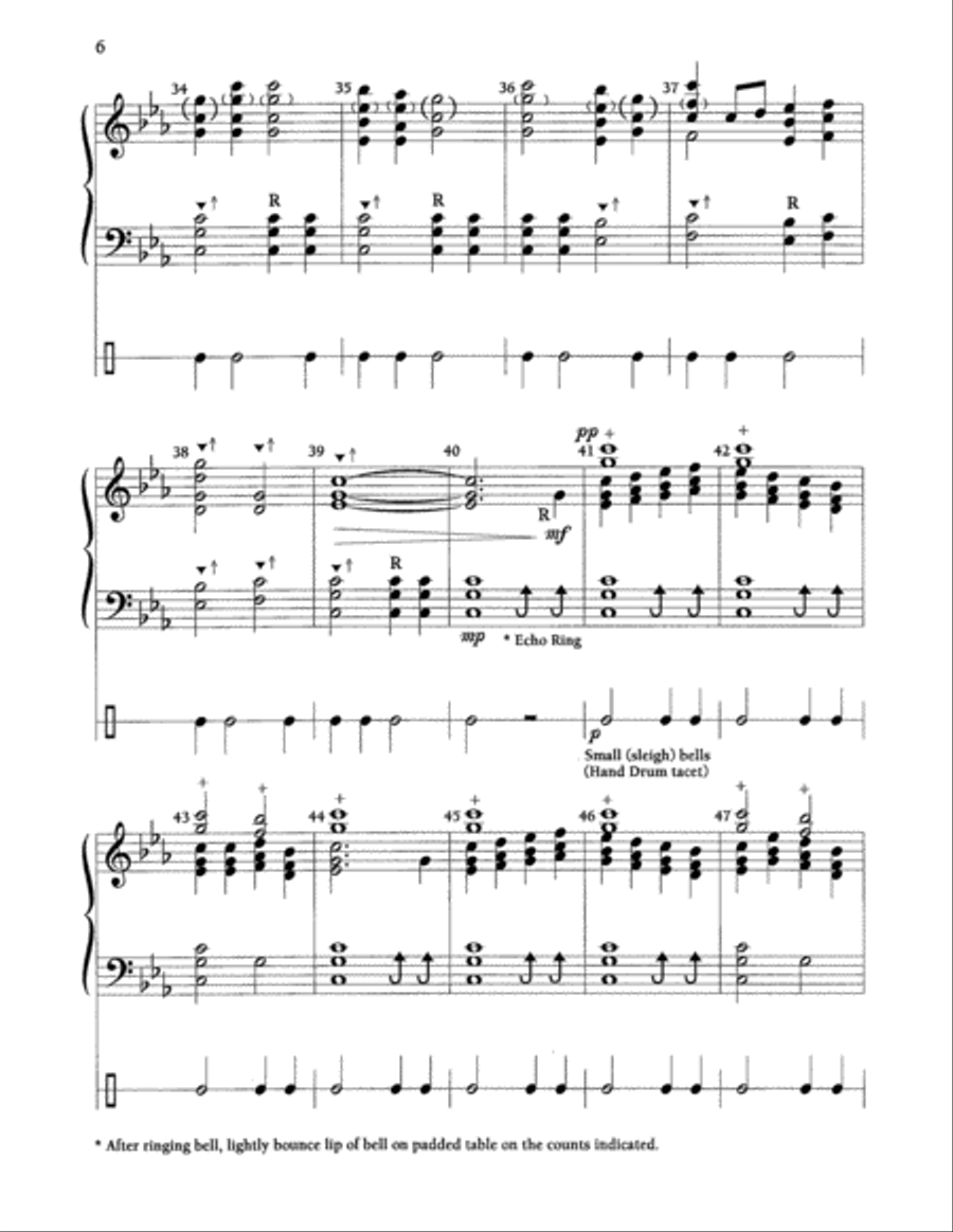 Rhythm and Bells Rhythm and Bells Handbell Choir scores gallery preview page 6