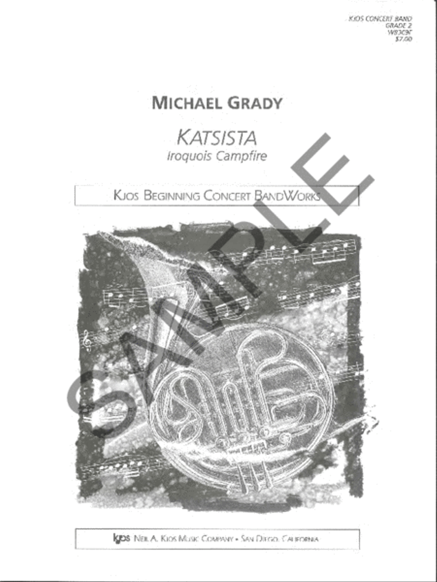 Katsista Concert Band scores gallery preview page 2