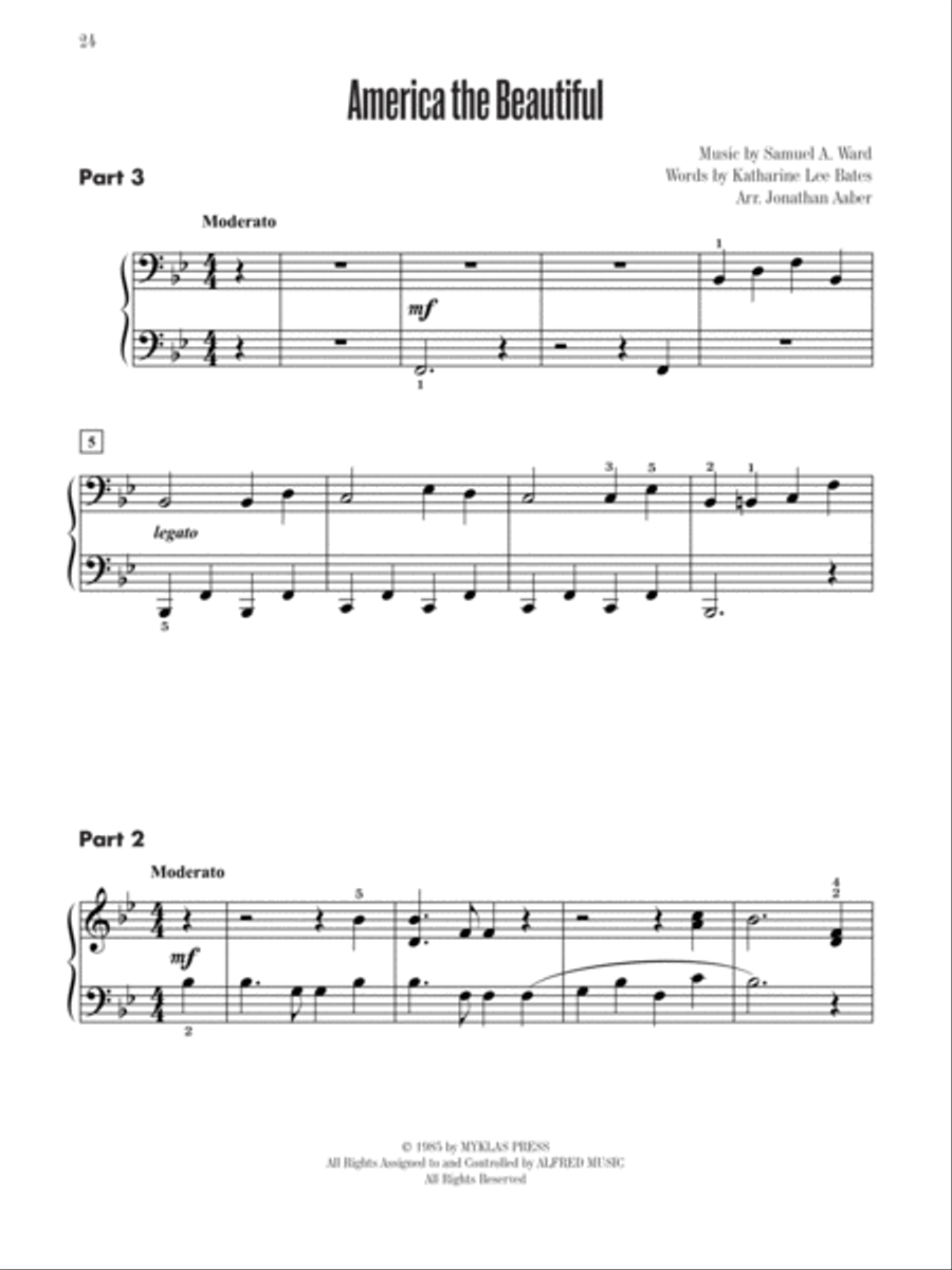 Contest Winners for Three, Book 5 Small Ensemble scores gallery preview page 8