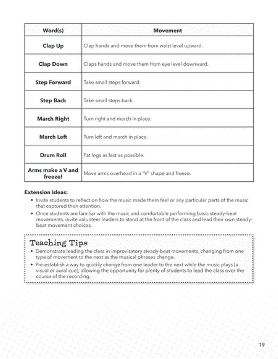 Rhythm and Beats for Hands and Feet CD scores gallery preview page 9
