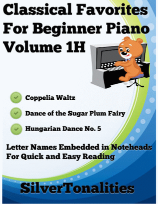 Book cover for Classical Favorites for Beginner Piano Volume 1 H Sheet Music