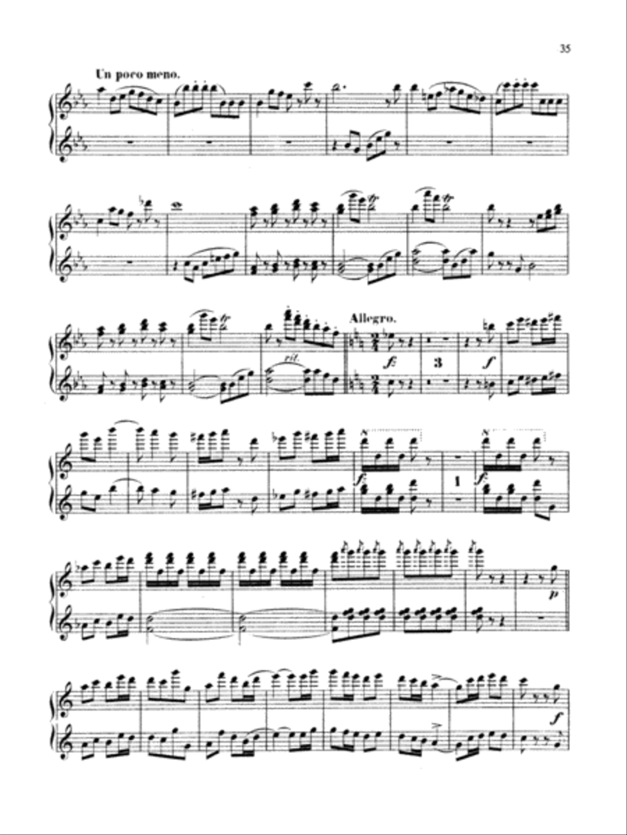 Strauss: Overtures Strauss: Overtures Piano Duet scores gallery preview page 4
