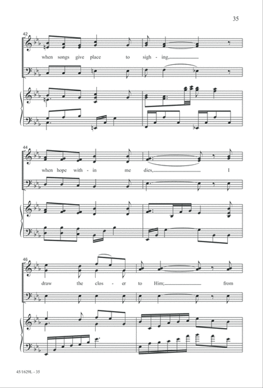 Hymns We Love to Sing, Vol. 2 3-Part scores gallery preview page 35