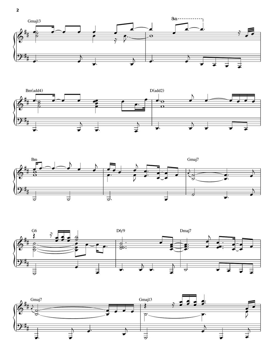 Moments Without Time Moments Without Time Piano, Vocal, Guitar scores gallery preview page 2