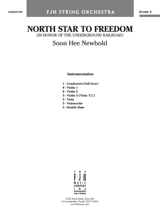 North Star to Freedom: Score