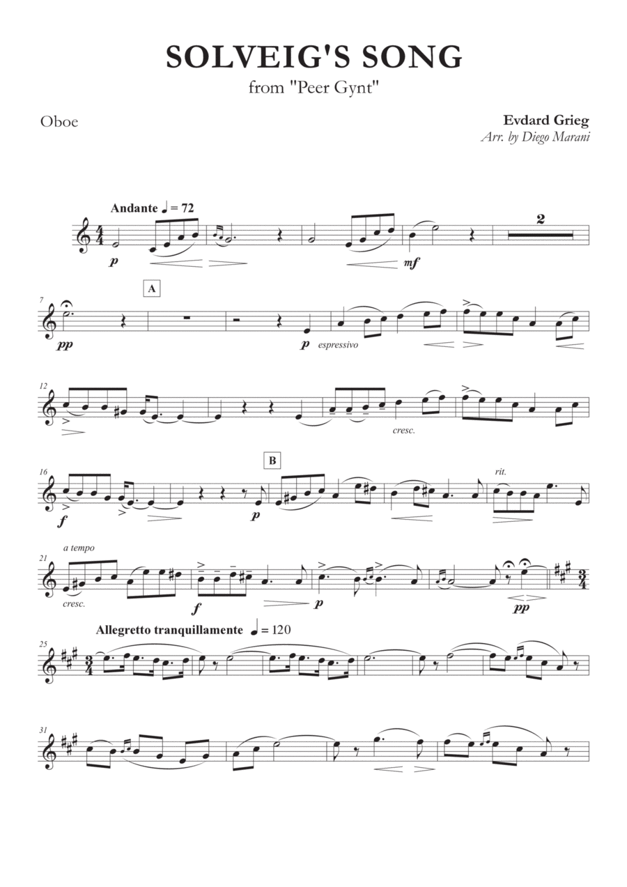 Solveig's Song from 