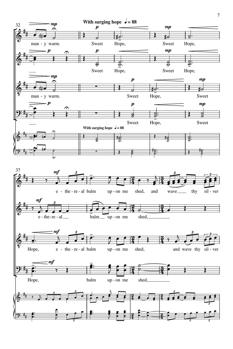 Thy Silver Pinions Divisi scores gallery preview page 6