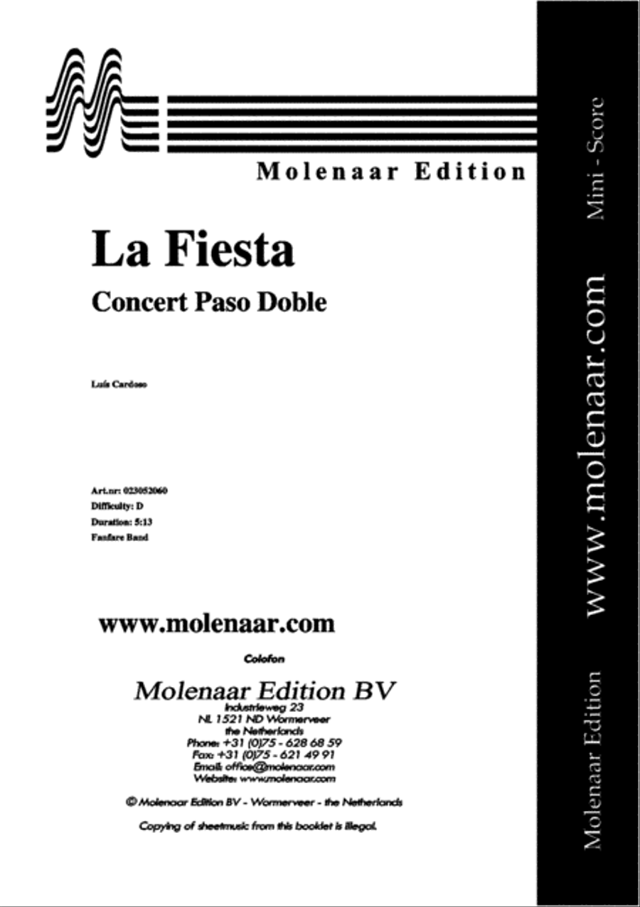 La Fiesta Fanfare Band scores gallery preview page 2