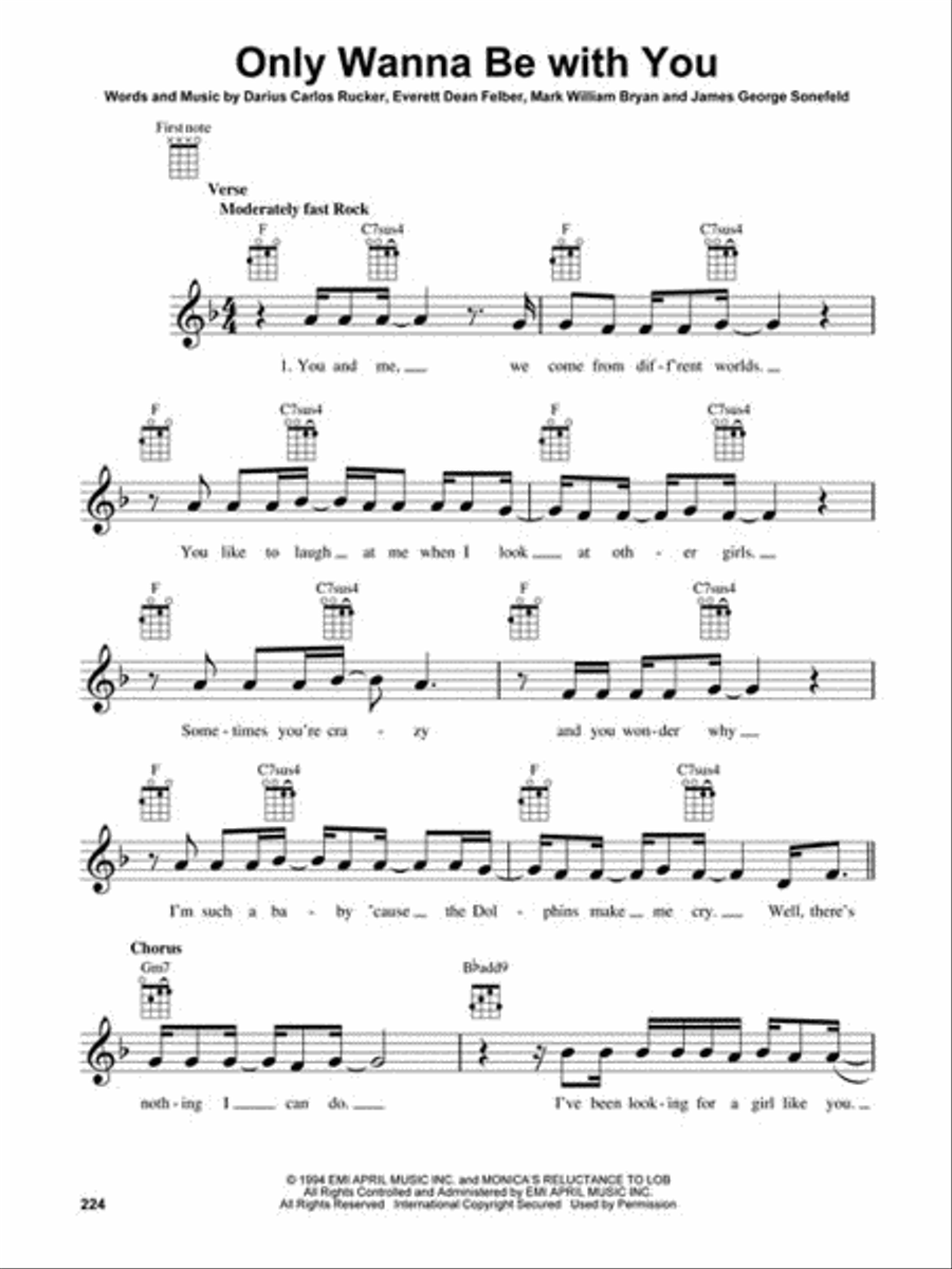 The 1990s Ukulele scores gallery preview page 4